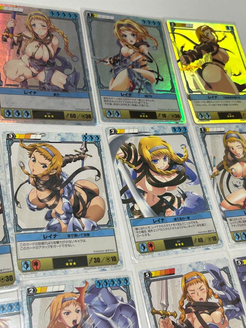 クイーンズブレイド　ザ・デュエル　レイナ　まとめ売りセット