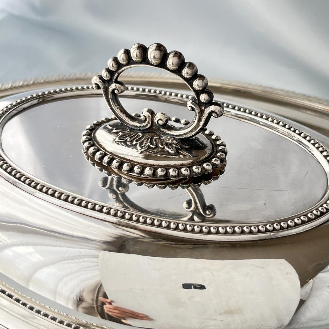 【Mappin&Webb】 マッピンアンドウェッブ パールのアントルメサーバー