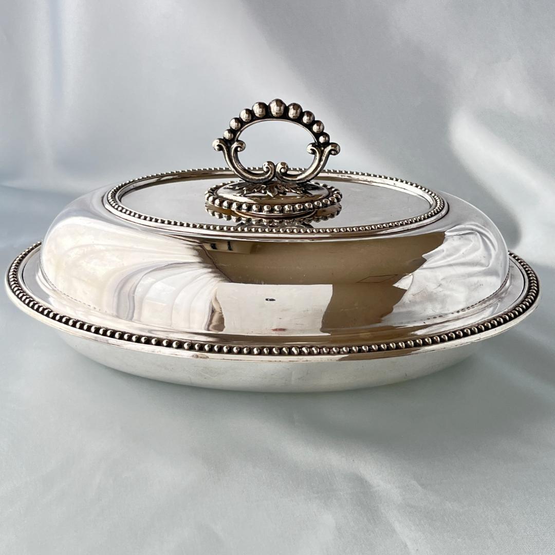 【Mappin&Webb】 マッピンアンドウェッブ パールのアントルメサーバー