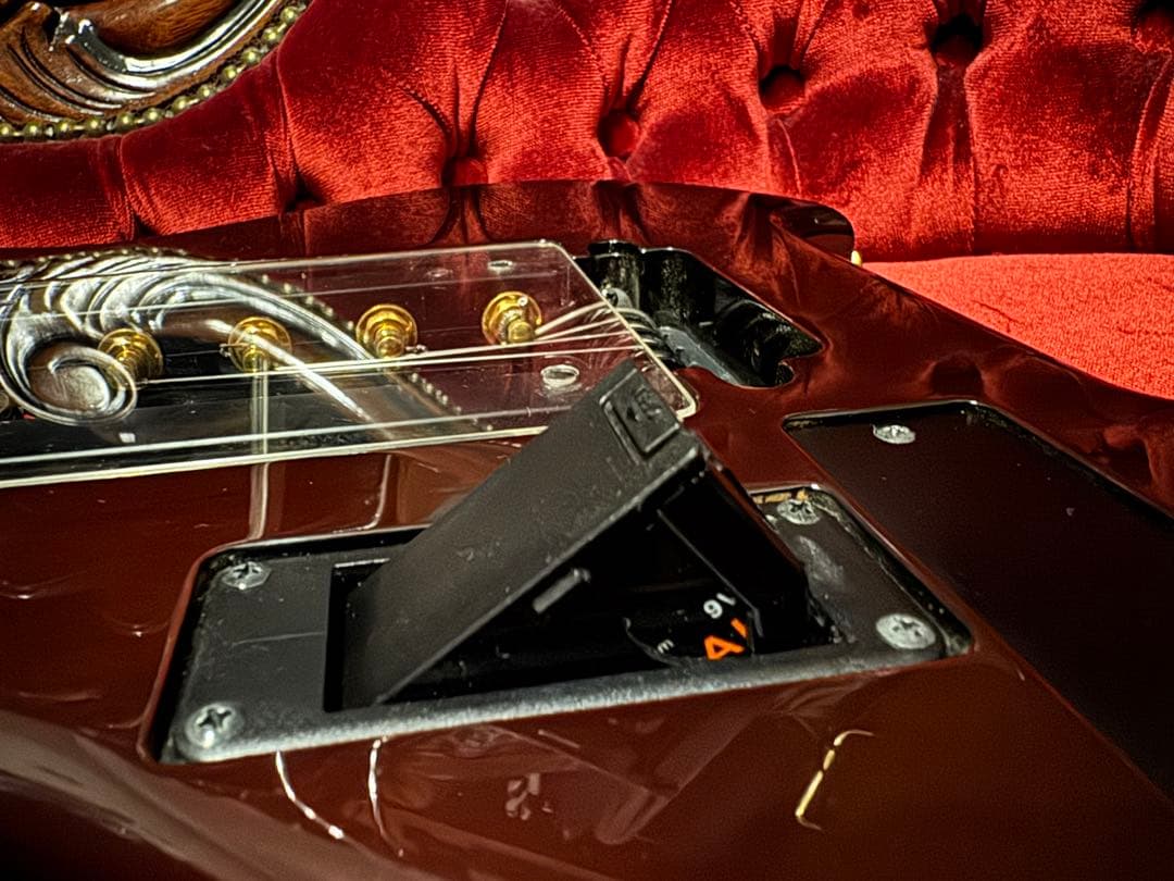 ヘッドレス ハイブリットナイロン弦 7弦ギター 志田工房オーダー品