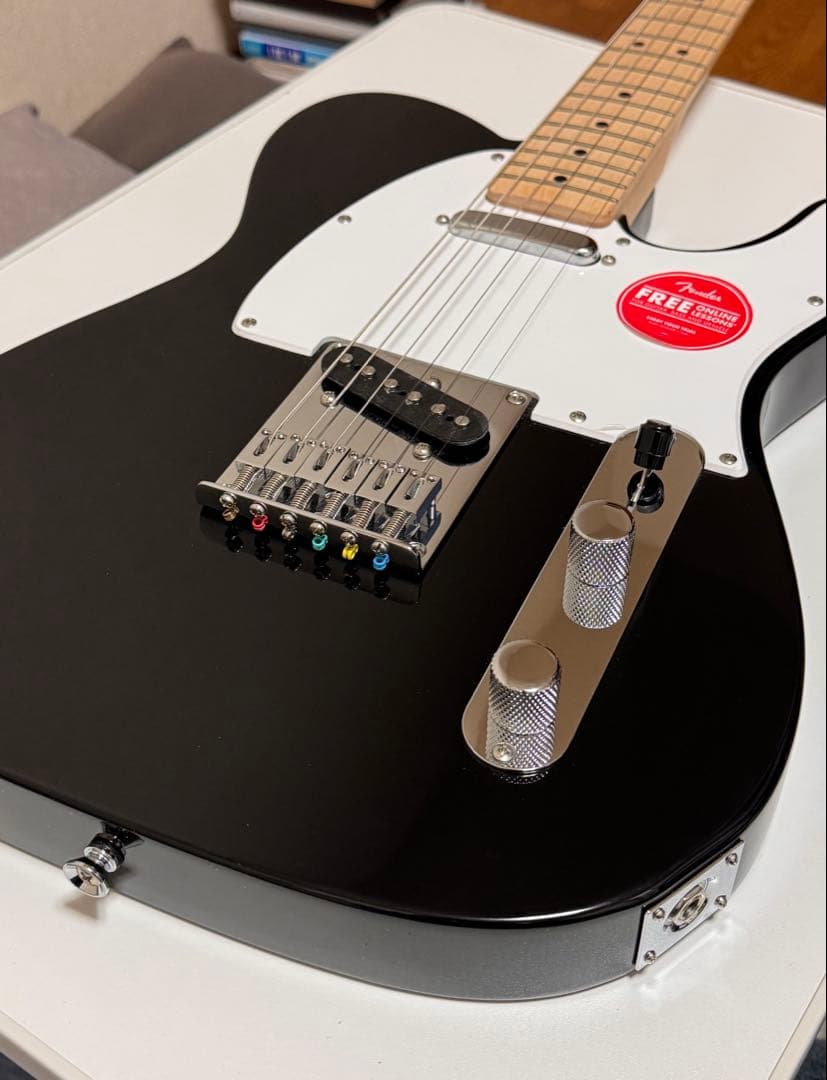 【極美品】Squier by Fender テレキャスター ブラック