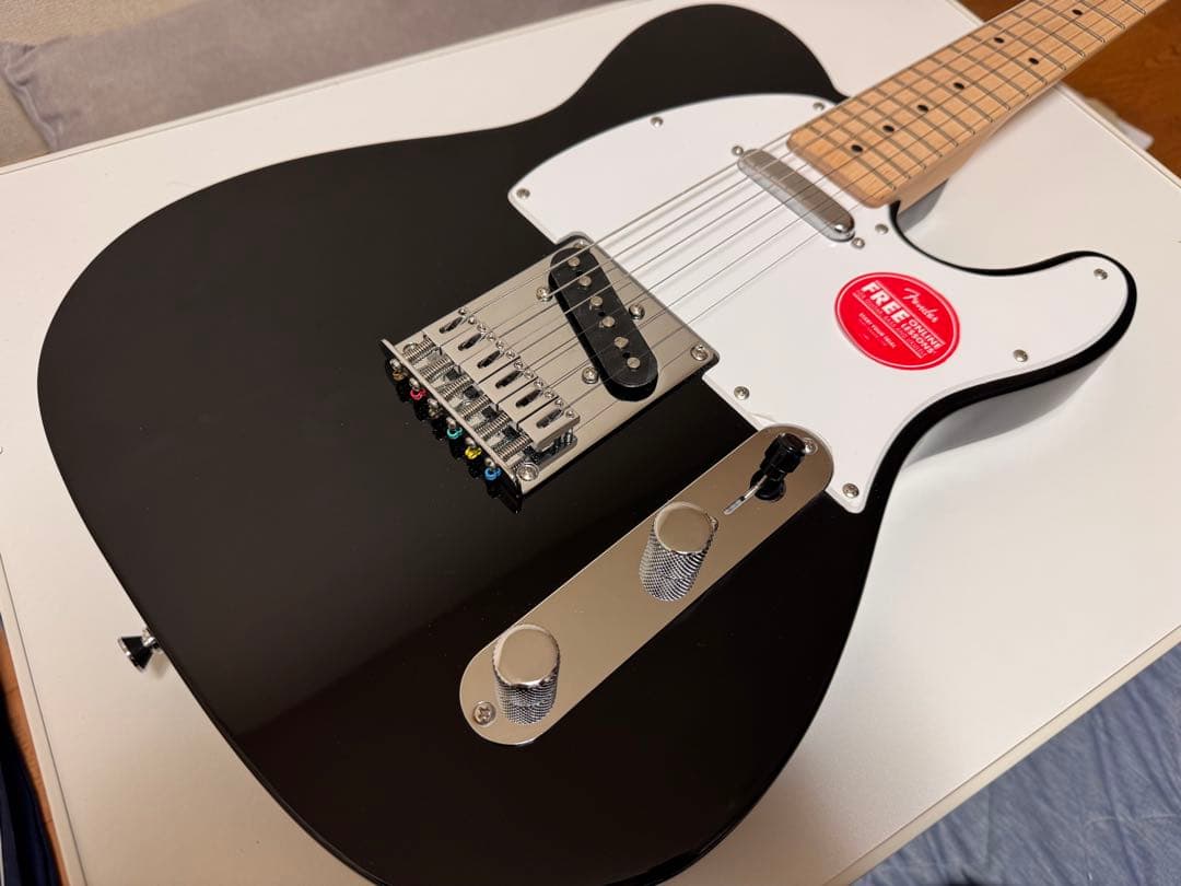 【極美品】Squier by Fender テレキャスター ブラック
