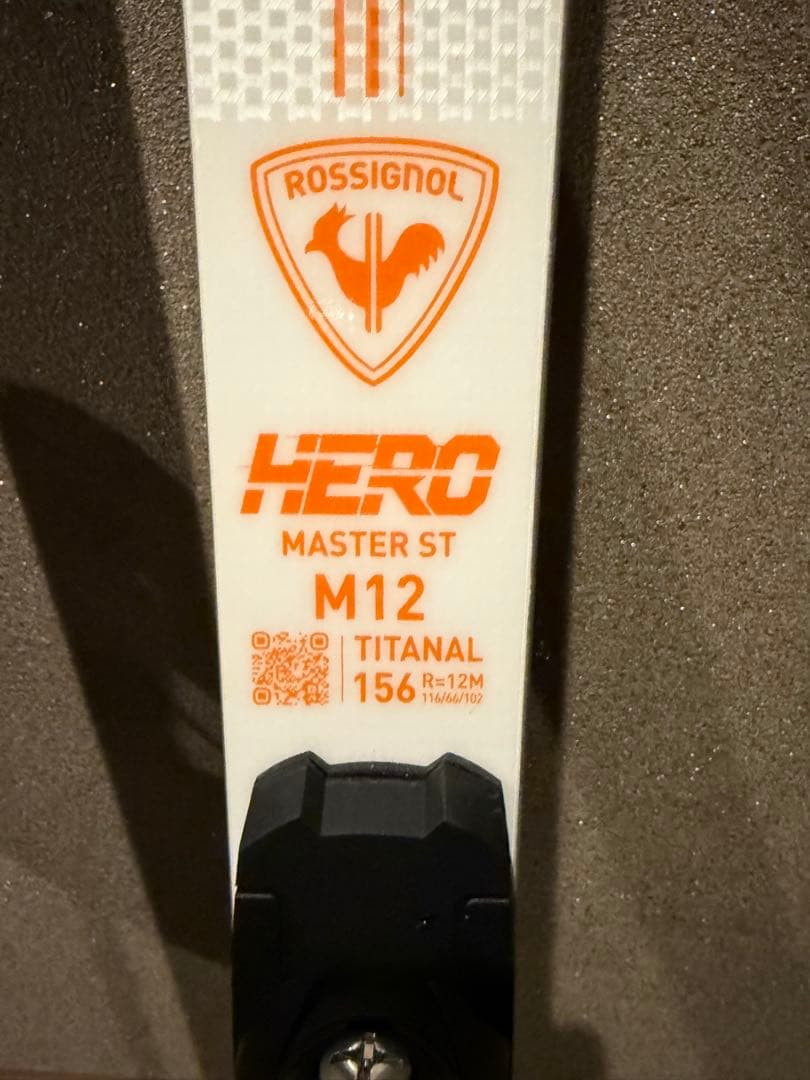 スキー ROSSIGNOL HERO MASTER ST M12 156cm