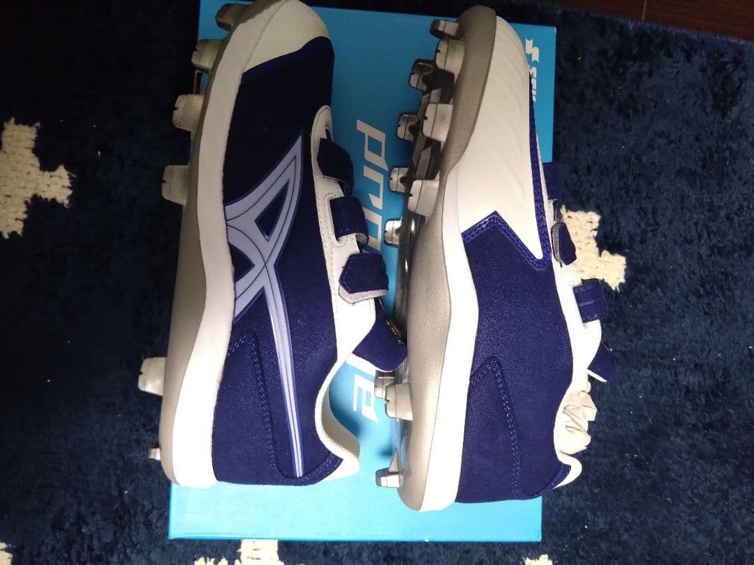 ハ*ネ様 SSK プロエッジ野球スパイクMC-VC-R ブルー/ホワイト 25.