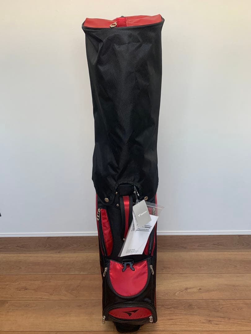 ツアーステージ　ゴルフバッグ　赤黒