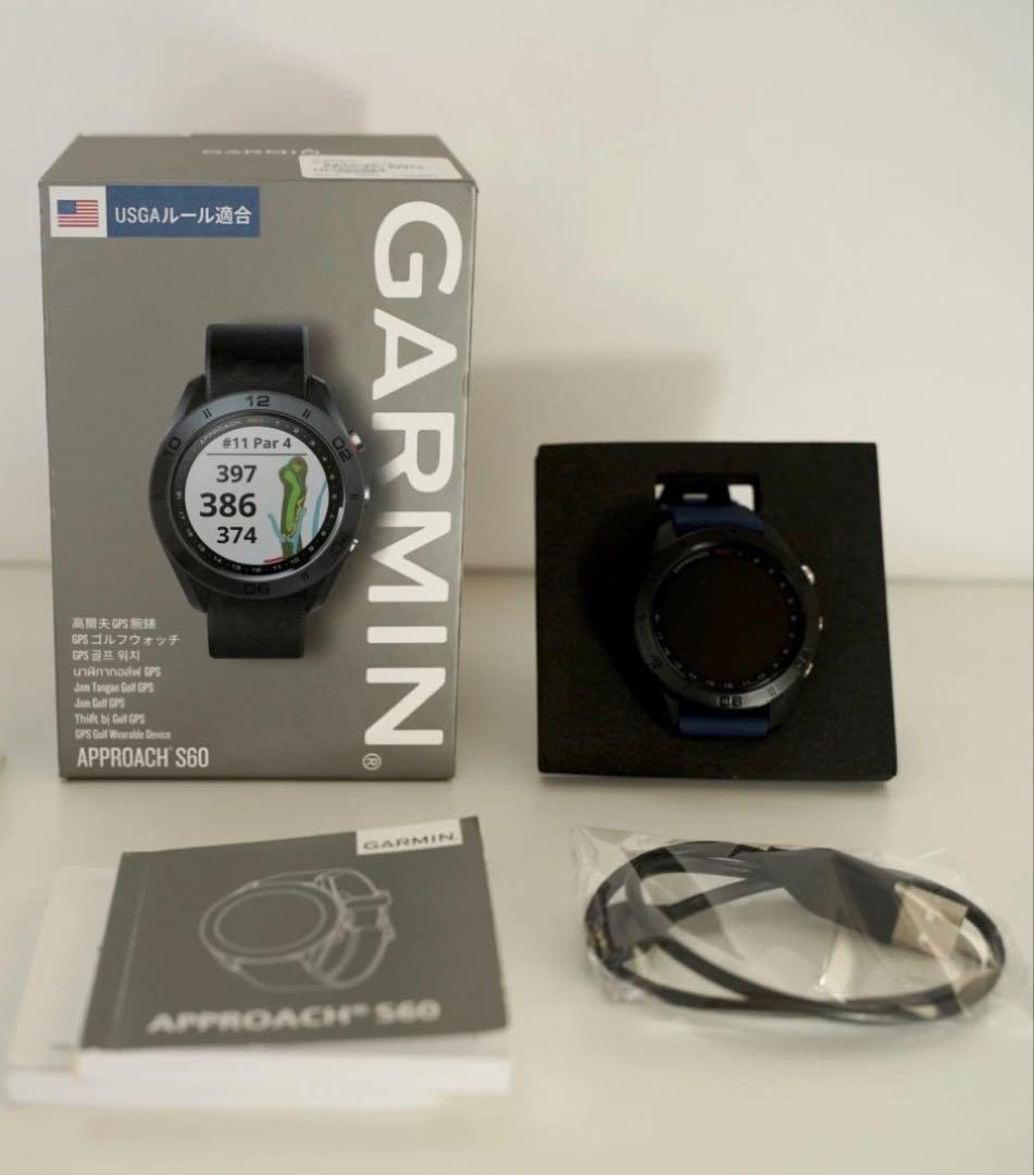 美品　GARMIN Approach S60 GPSスマートウォッチ