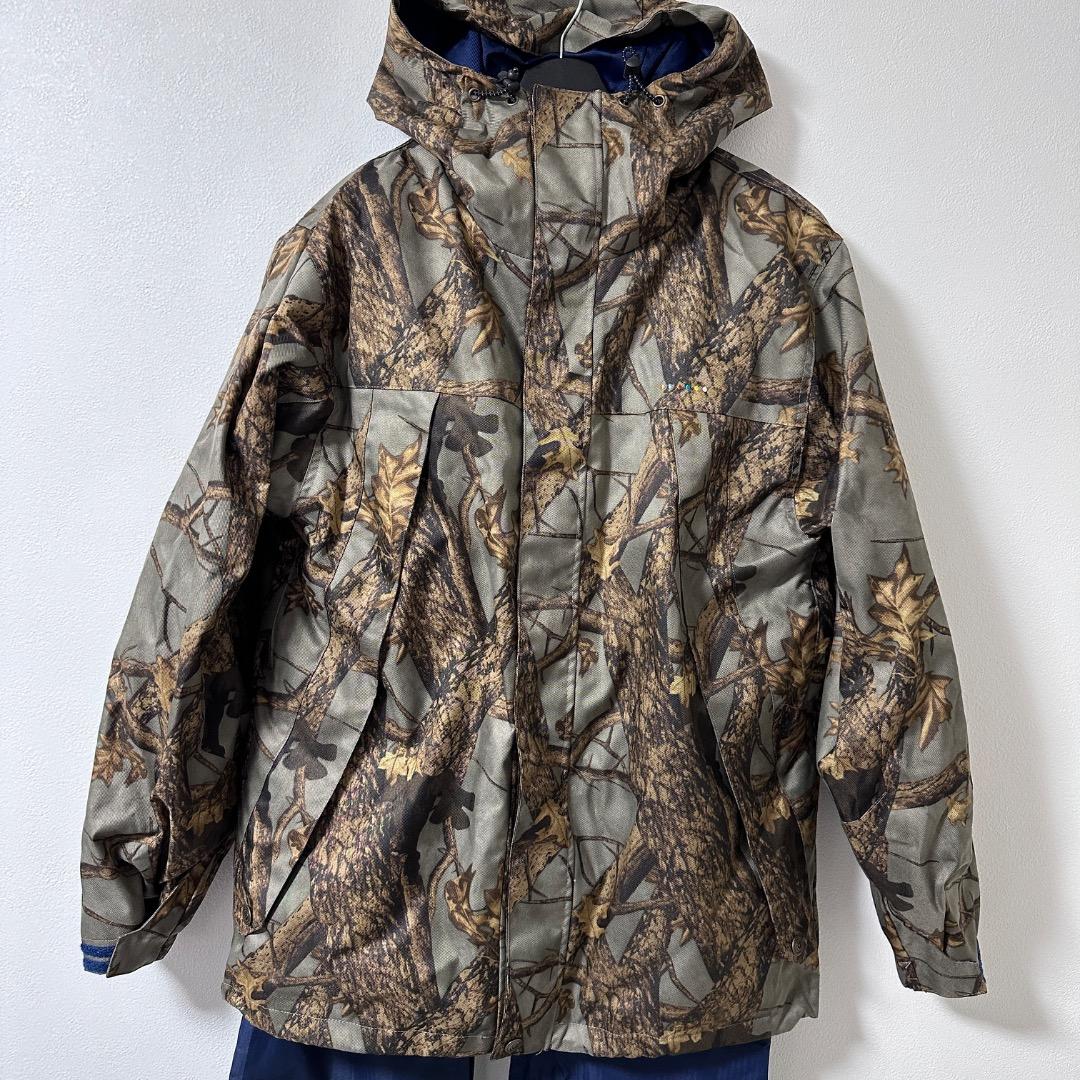 ネームレスエイジ namelessage スノボウェア 上下セット L カモフラ