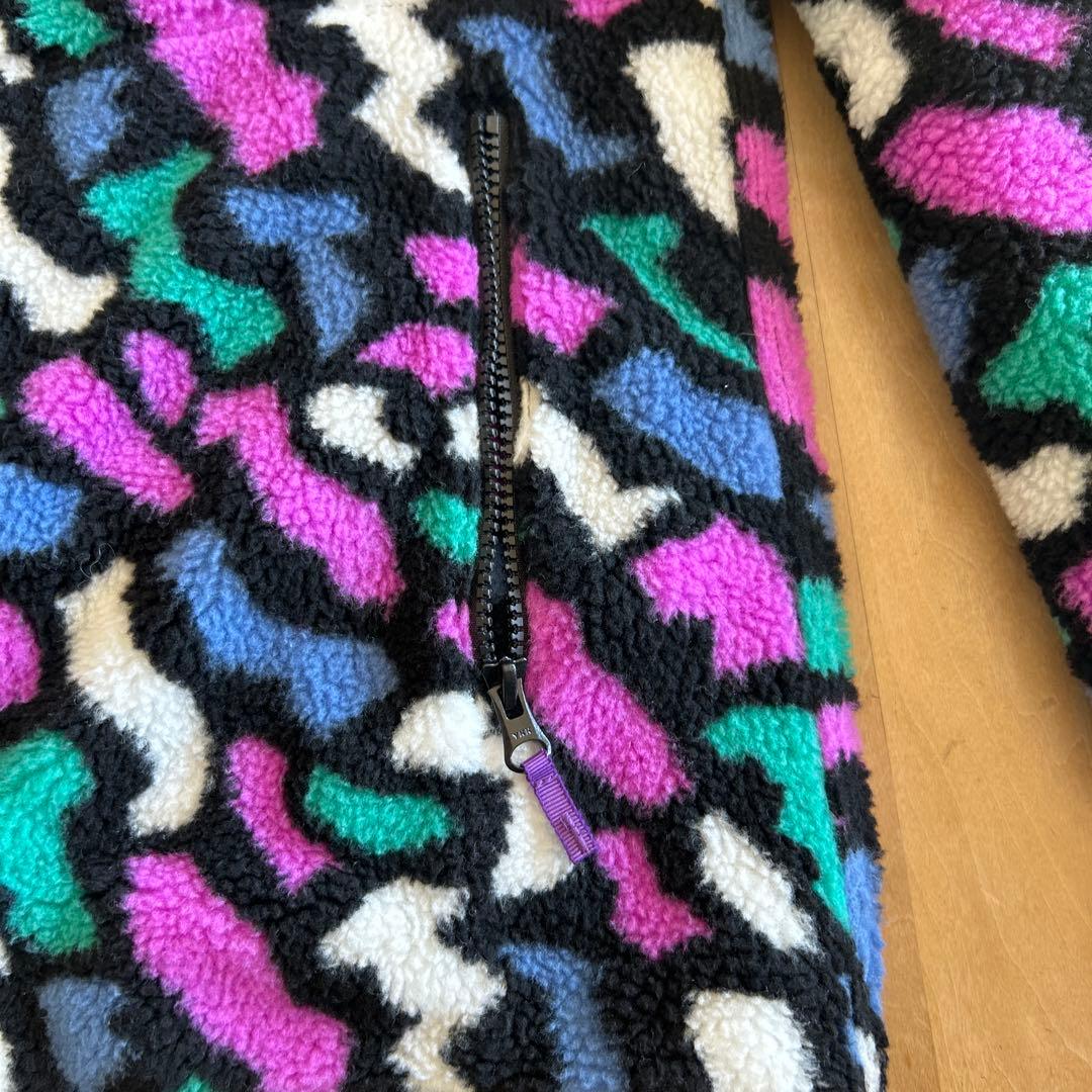 BEAMS GOLF カラフル フリースジャケット M★美品★保温性高し