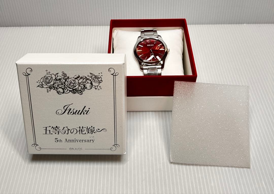 希少　中野五月 SEIKO 5th Anniversary 腕時計