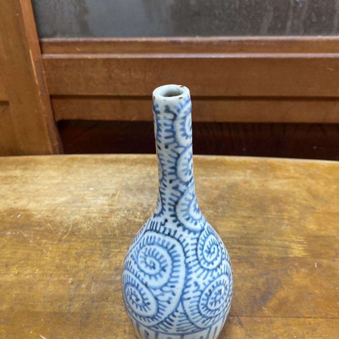 タコ唐草つる徳利