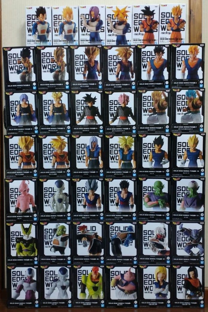 ドラゴンボール　SOLID EDGE WORKS　THE出陣　49種まとめ売り