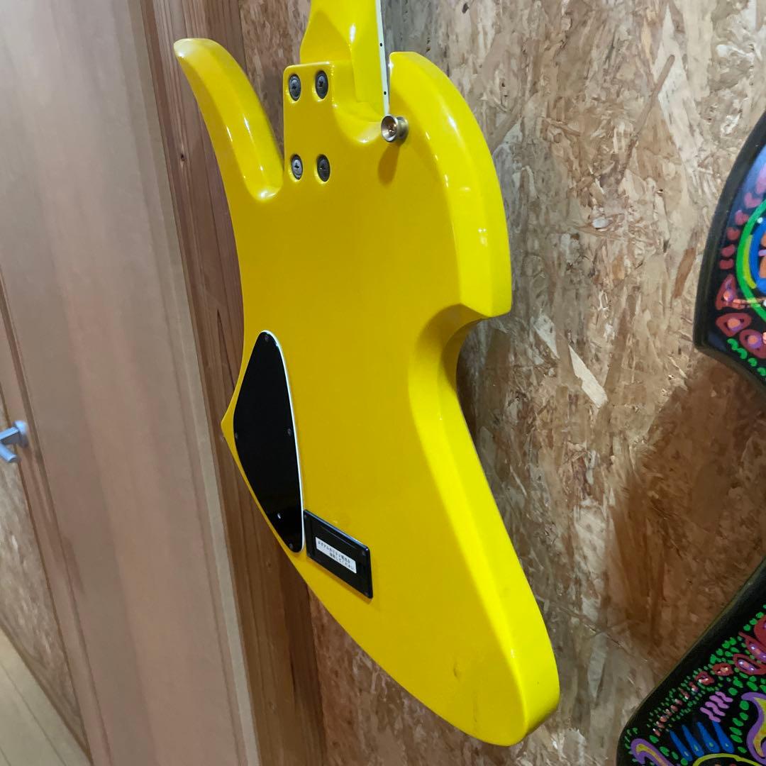 Burny イエローハート　hide MG ギター