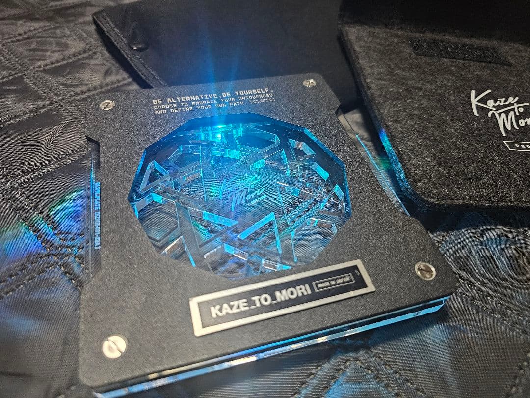 KAZE_TO_MORI GLOW_PLATE ケース付き