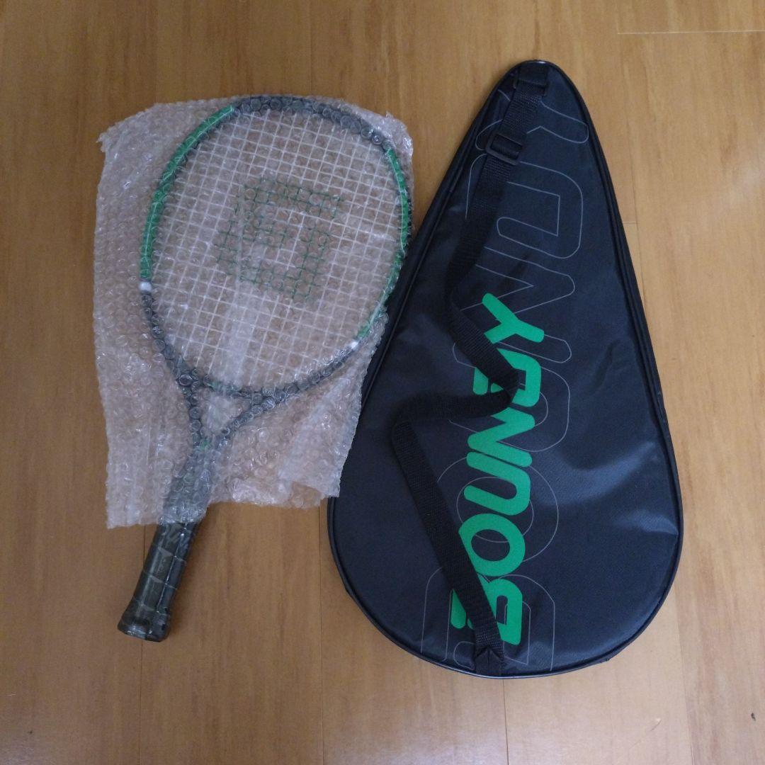 【BOUNDY】新品未使用 バウンドテニス用テニスラケット 収納袋付き