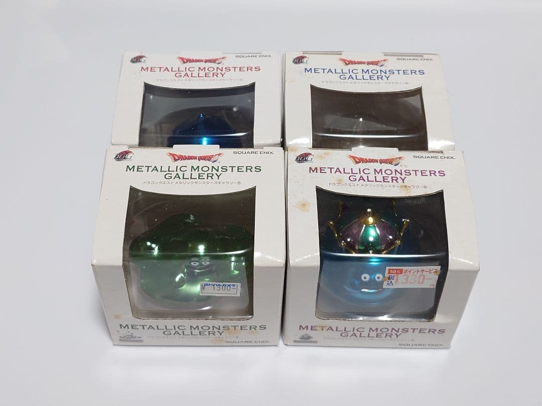 ドラゴンクエスト メタリックモンスターズギャラリー 初期版 4つセット