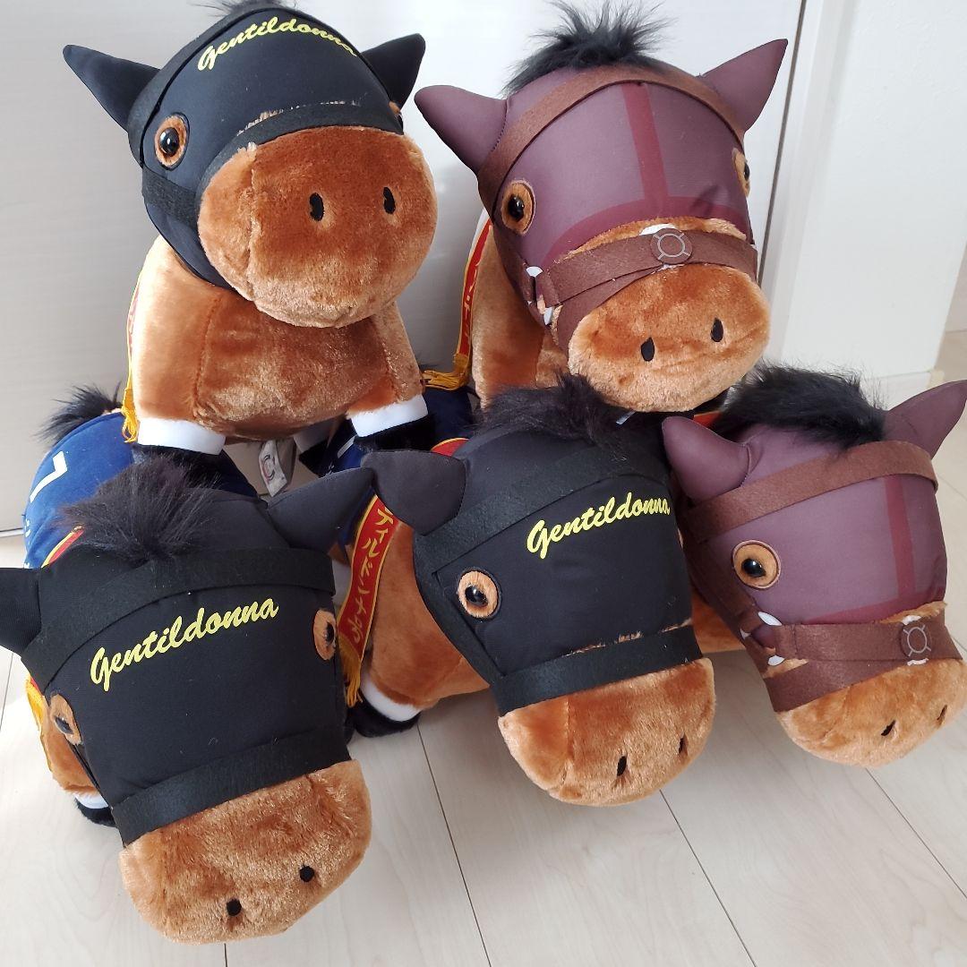 サラブレッドコレクション ふわふわBIG ジェンティルドンナ ドゥラメンテ