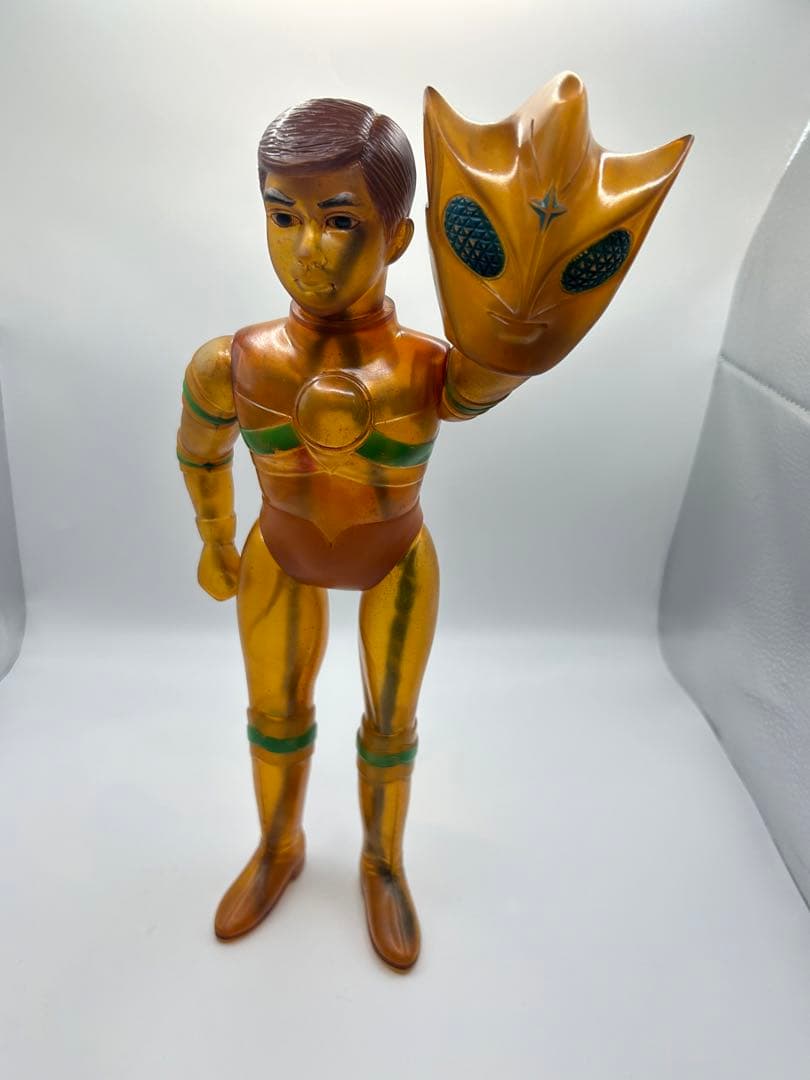 トリプルファイター面取れクリア スケルトン ブルマァク 当時物