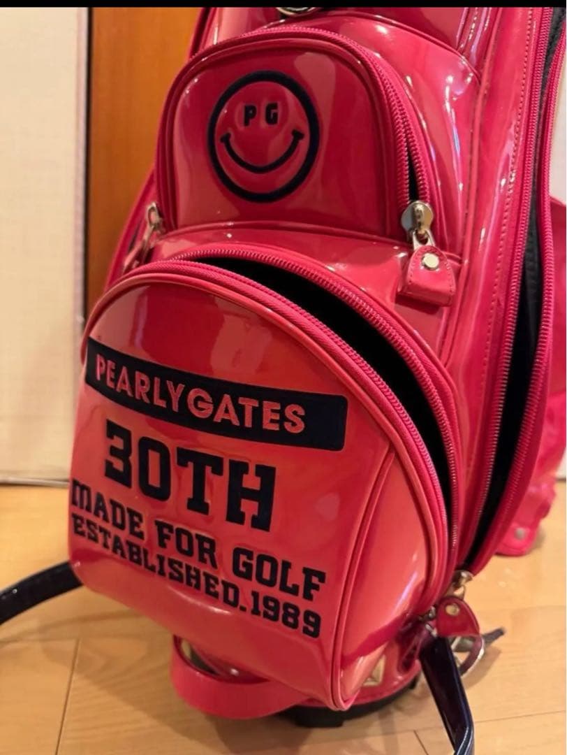 美品★PEARLY GATES 30TH ANNIVERSARY キャディバッグ