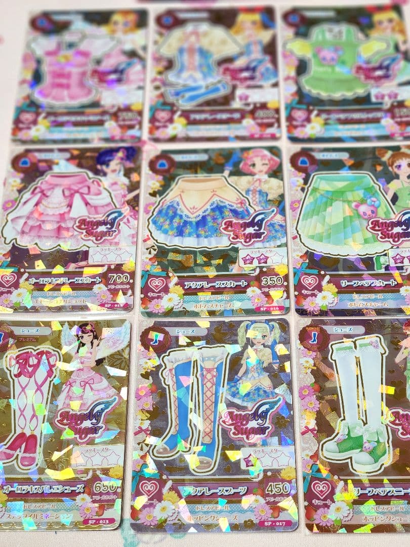アイカツ エンジェリーシュガーコレクション 全10種10枚