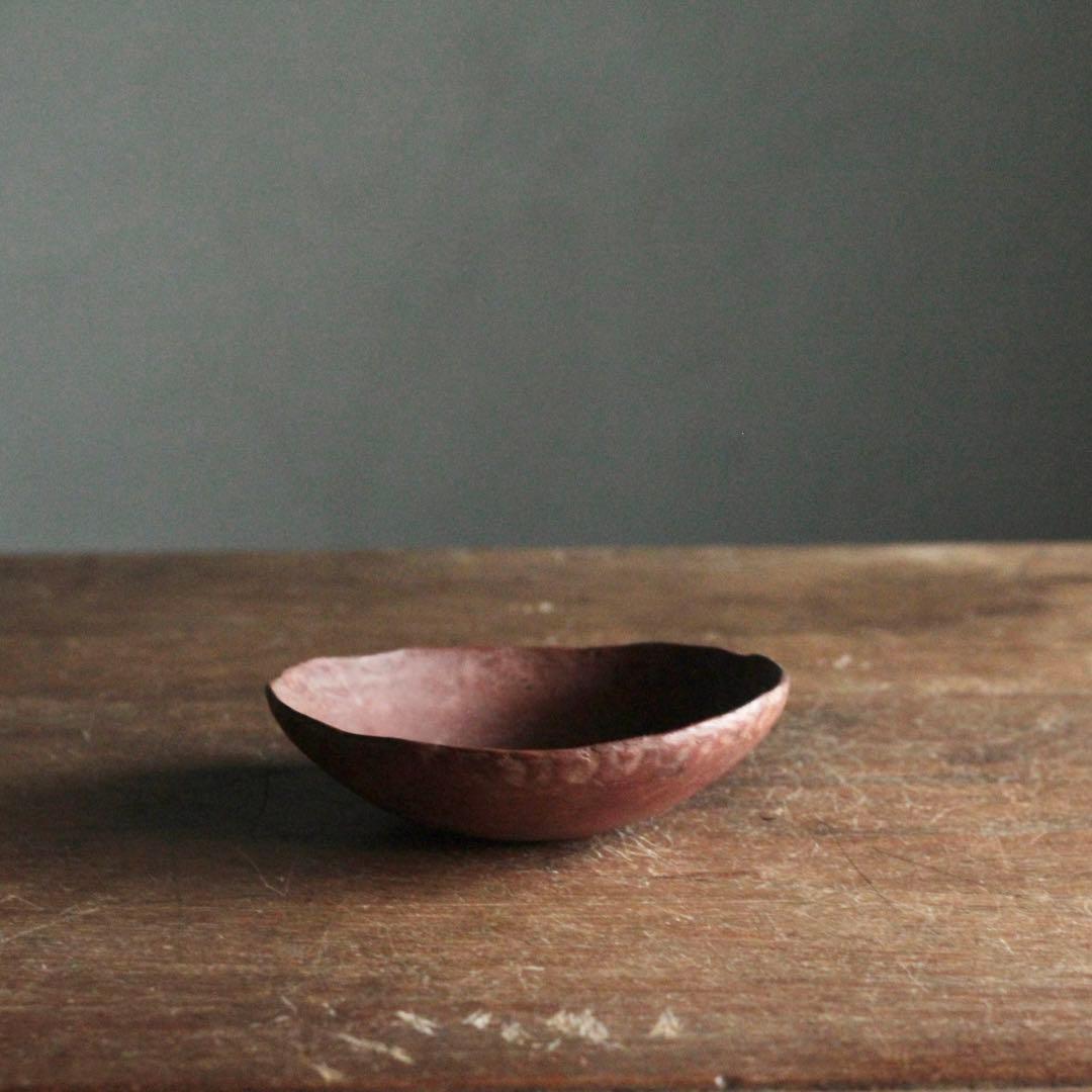 熊谷幸治 さんの 土器 No.2 平碗 現代美術 現代陶芸