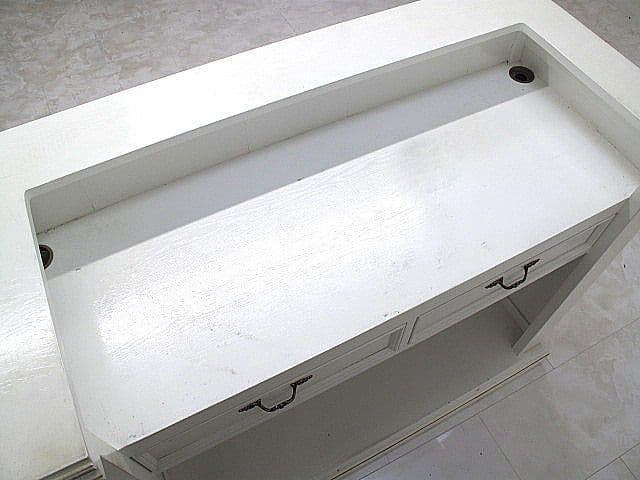 ロココ様式レジカウンター　　アンティーク調/ロココ調/レジ台/受付カウンター