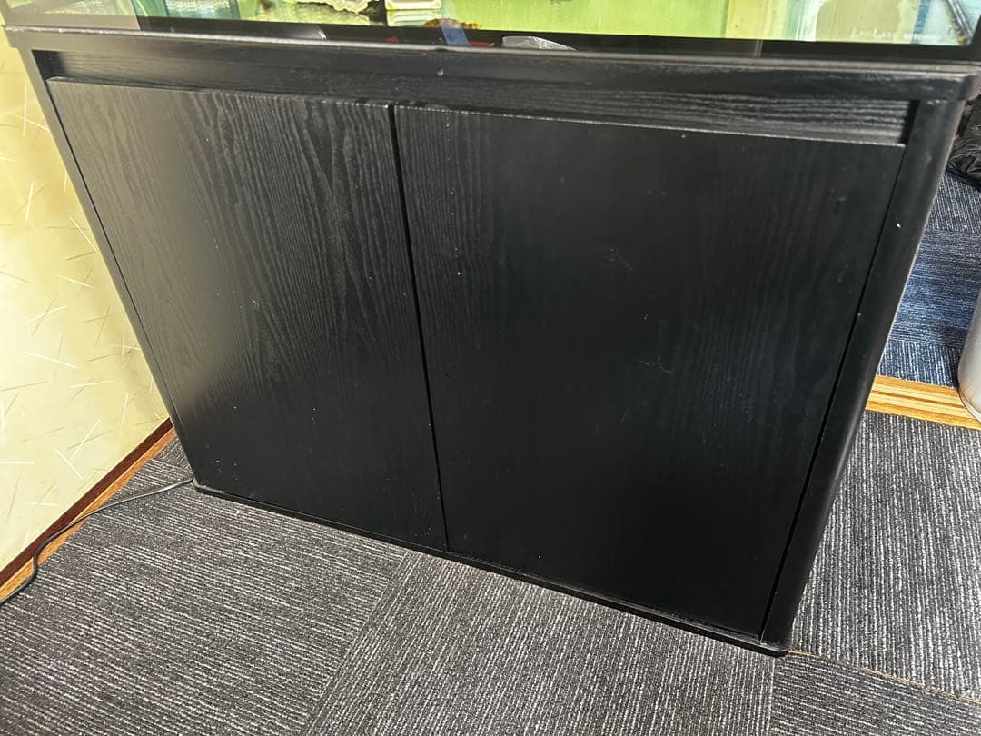 コトブキ　レグラスフラット　Ｆ−９００Ｌ　ブラックシリコン仕様　水槽台　セット