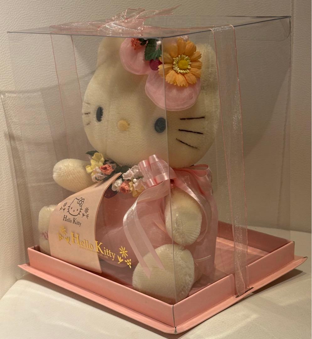 ハローキティ 25周年記念 1000体限定 モヘアドール　新品 レア　レトロ