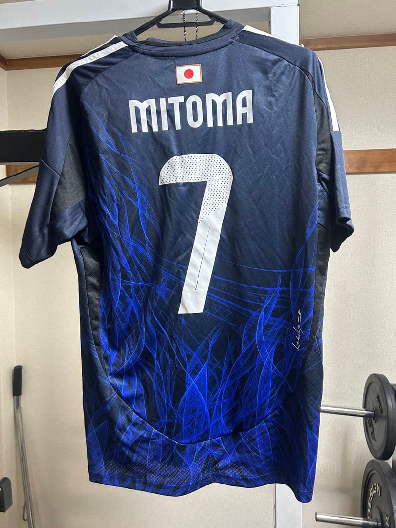 Y-3 サッカーシャツMITOMA 10 7