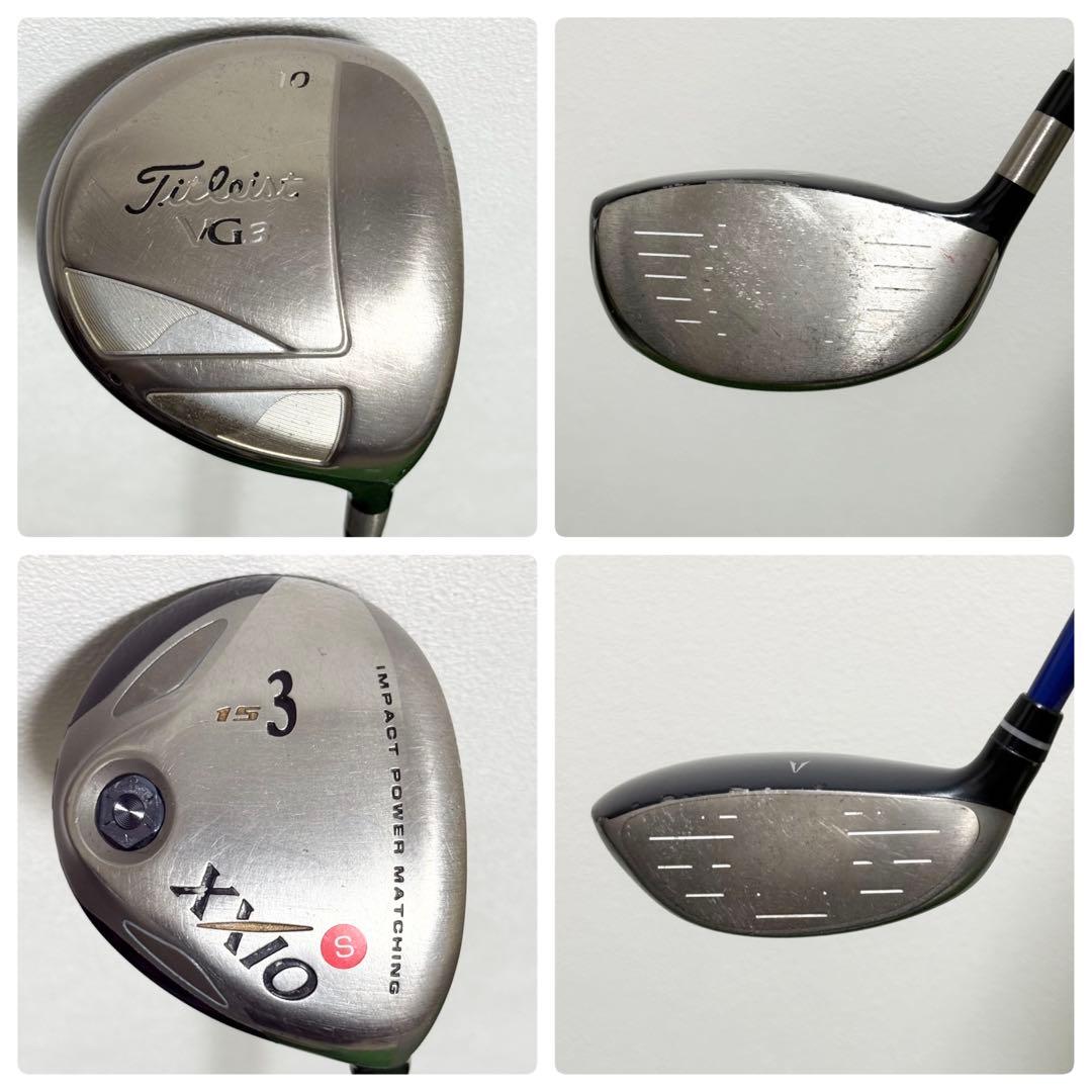 タイトリスト キャロウェイ 初心者 メンズ ゴルフクラブセット フルセット 一式