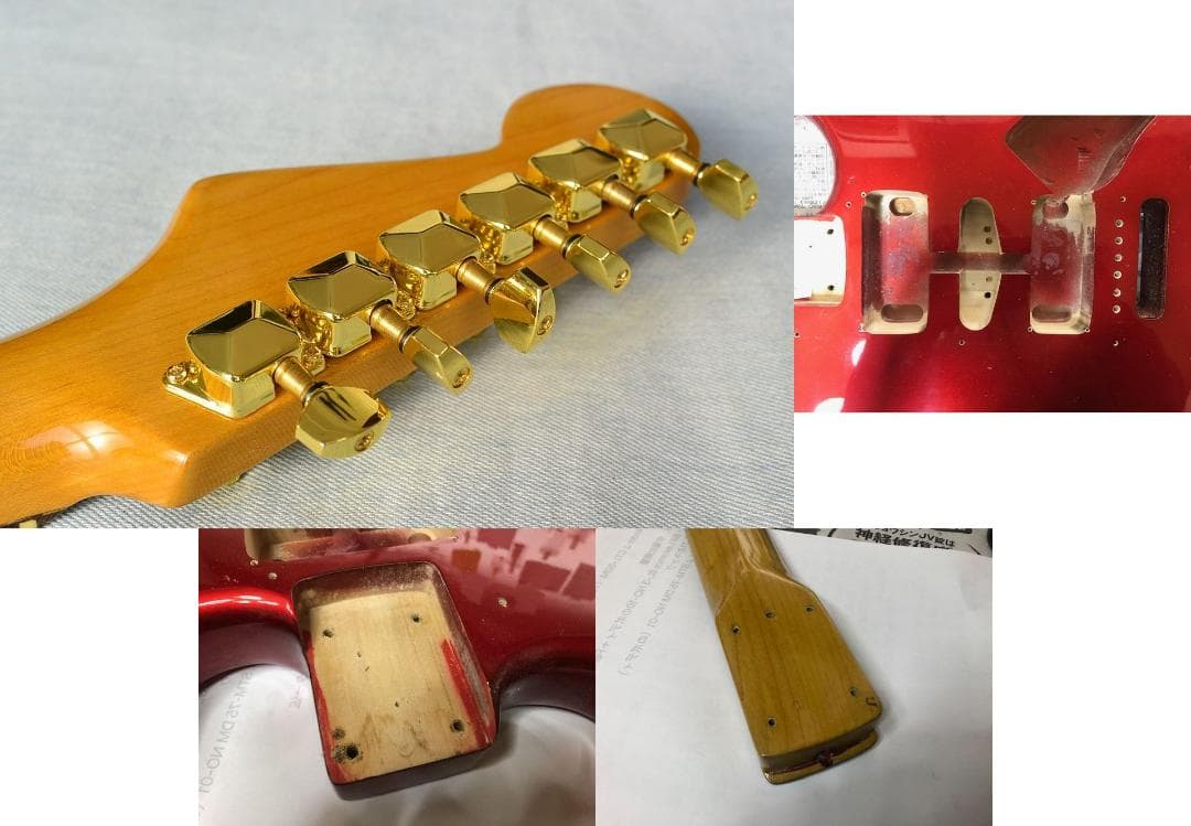 Fender Japan Squier JV期 ST552 SSS ネックRef