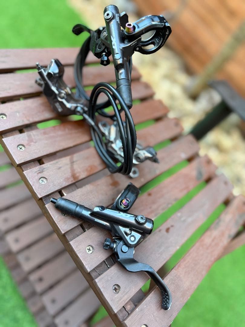 Deore XT ブレーキセット シマノ 4ピストン リア＆フロント