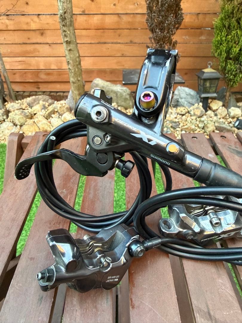 Deore XT ブレーキセット シマノ 4ピストン リア＆フロント