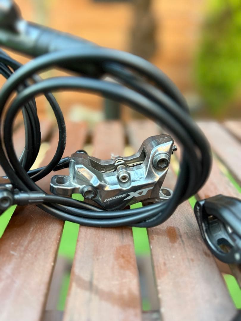 Deore XT ブレーキセット シマノ 4ピストン リア＆フロント