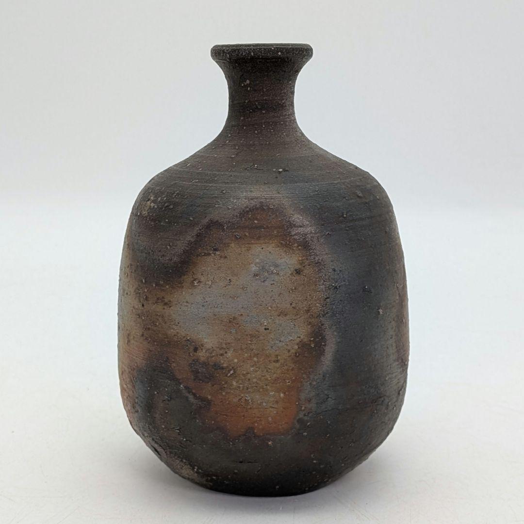 岡山県重要無形文化財 山本出 備前焼 徳利 共箱共布栞 とっくり 酒器 食器