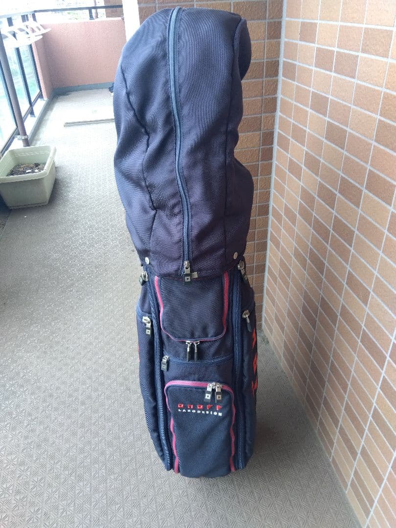 onoff ゴルフキャディバッグ ネイビー　　9.5型