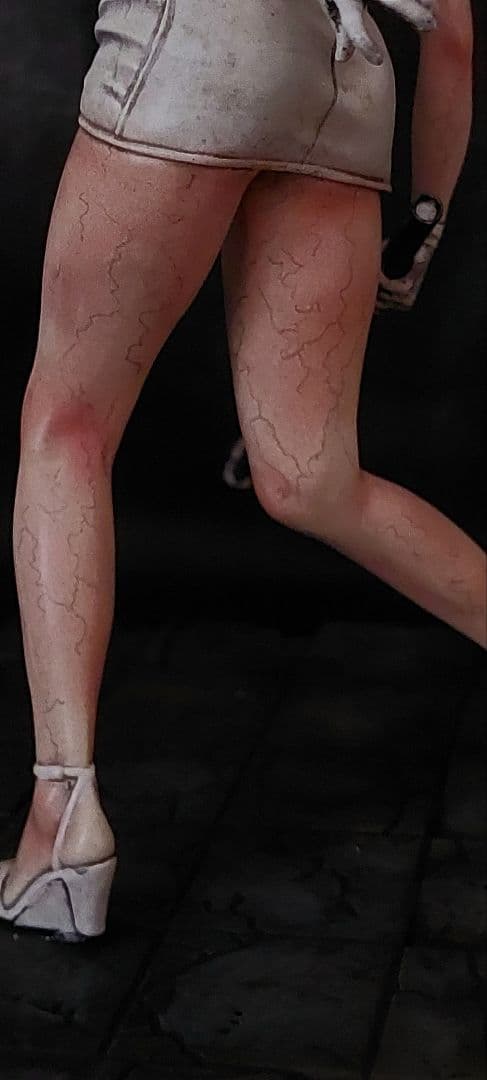 サイレントヒル　バブルヘッドナース フルリペイント生足仕様　オリジナルベース