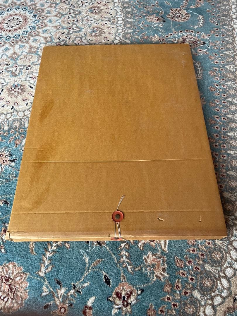 水彩画 港の風景 作家印あり