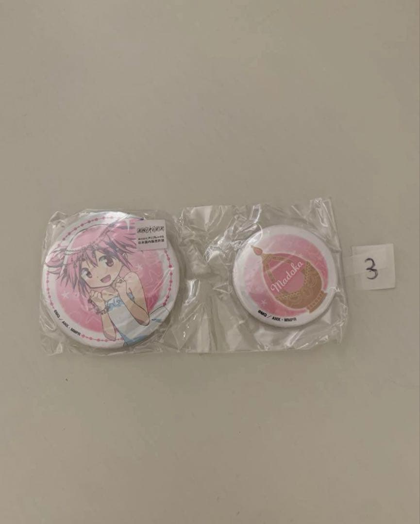 鹿目まどか　缶バッジ　C90 ローソン　前自販機限定