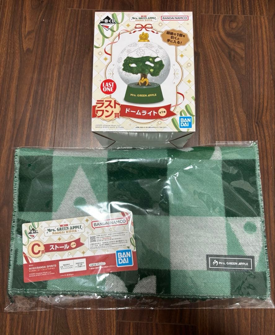 ミセスグリーンアップル　一番くじ　C賞　ストール ラストワン ドームライト
