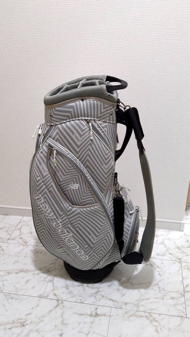 ニューバランス　ゴルフキャディバッグ3Dゼブラ