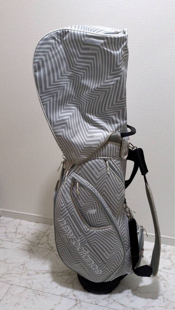 ニューバランス　ゴルフキャディバッグ3Dゼブラ