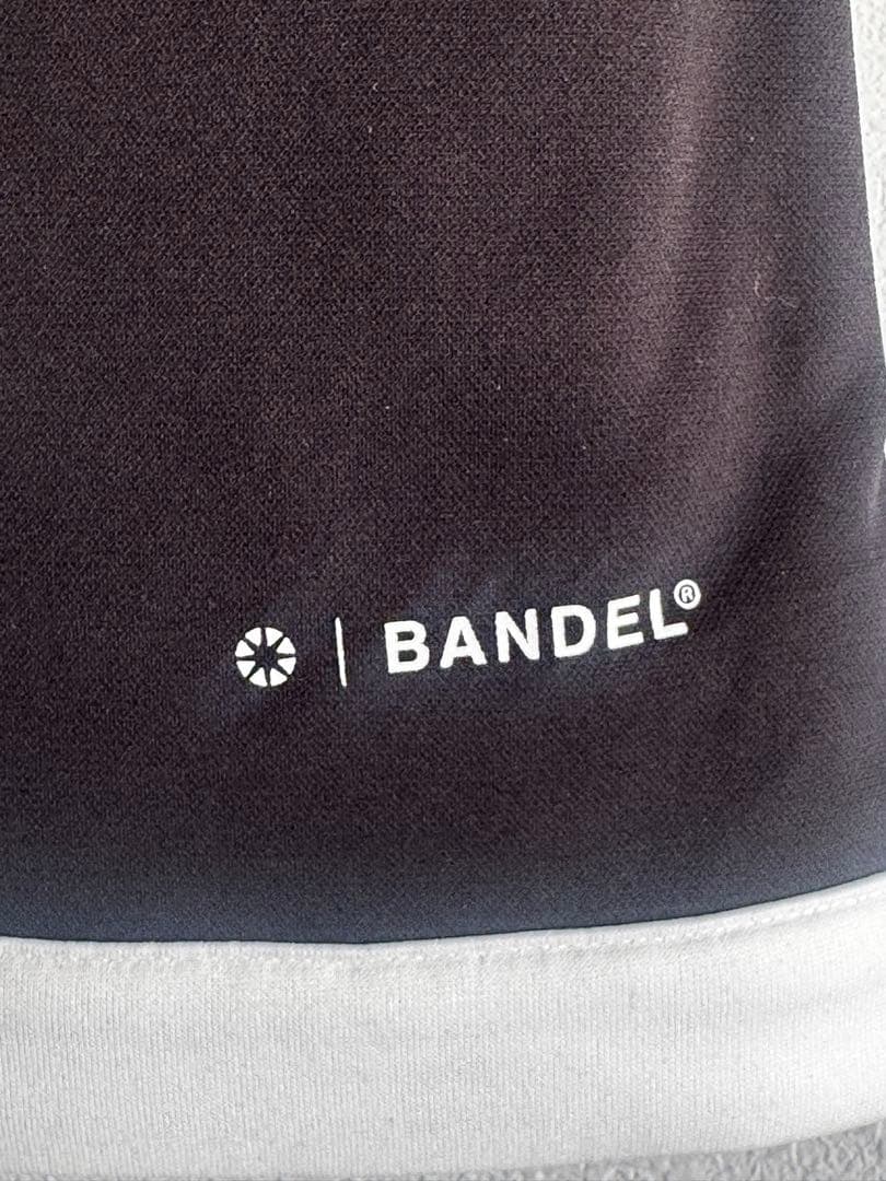 BANDL PIPING HEM SKIRT 黒/白