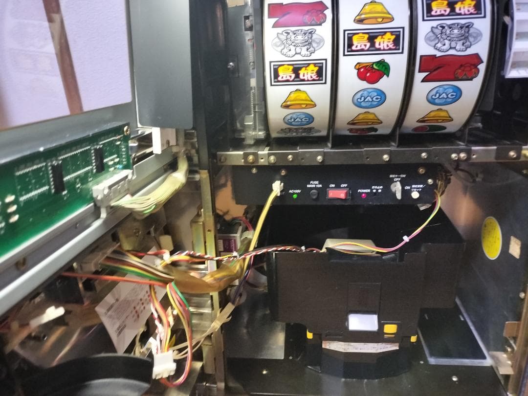 【パチスロ実機】オリンピア★島娘30【不要機付き】４号機・レア・人気台