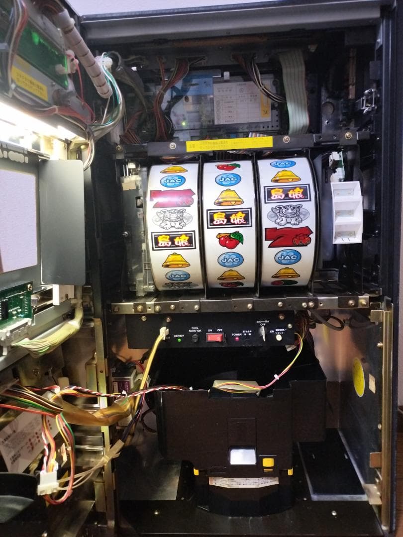 【パチスロ実機】オリンピア★島娘30【不要機付き】４号機・レア・人気台