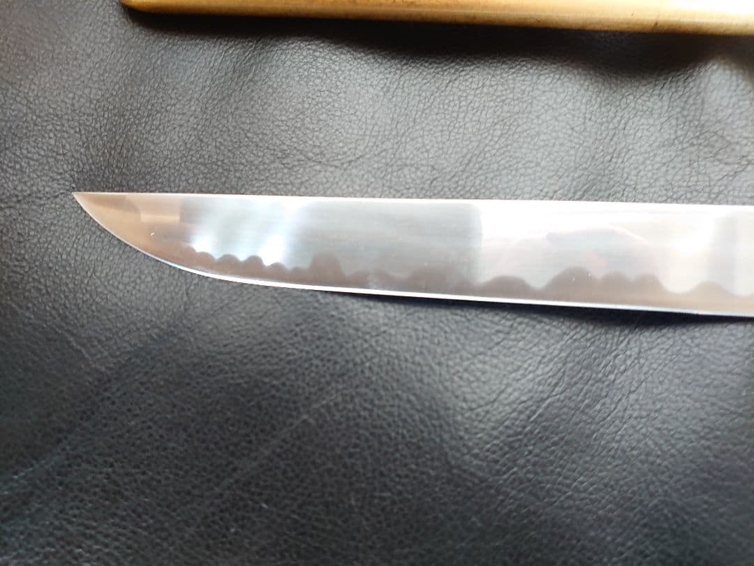 【希少】フランクリンミント長寿守刀 蓑亀図目貫純金仕上げ模造刀 桐箱付き