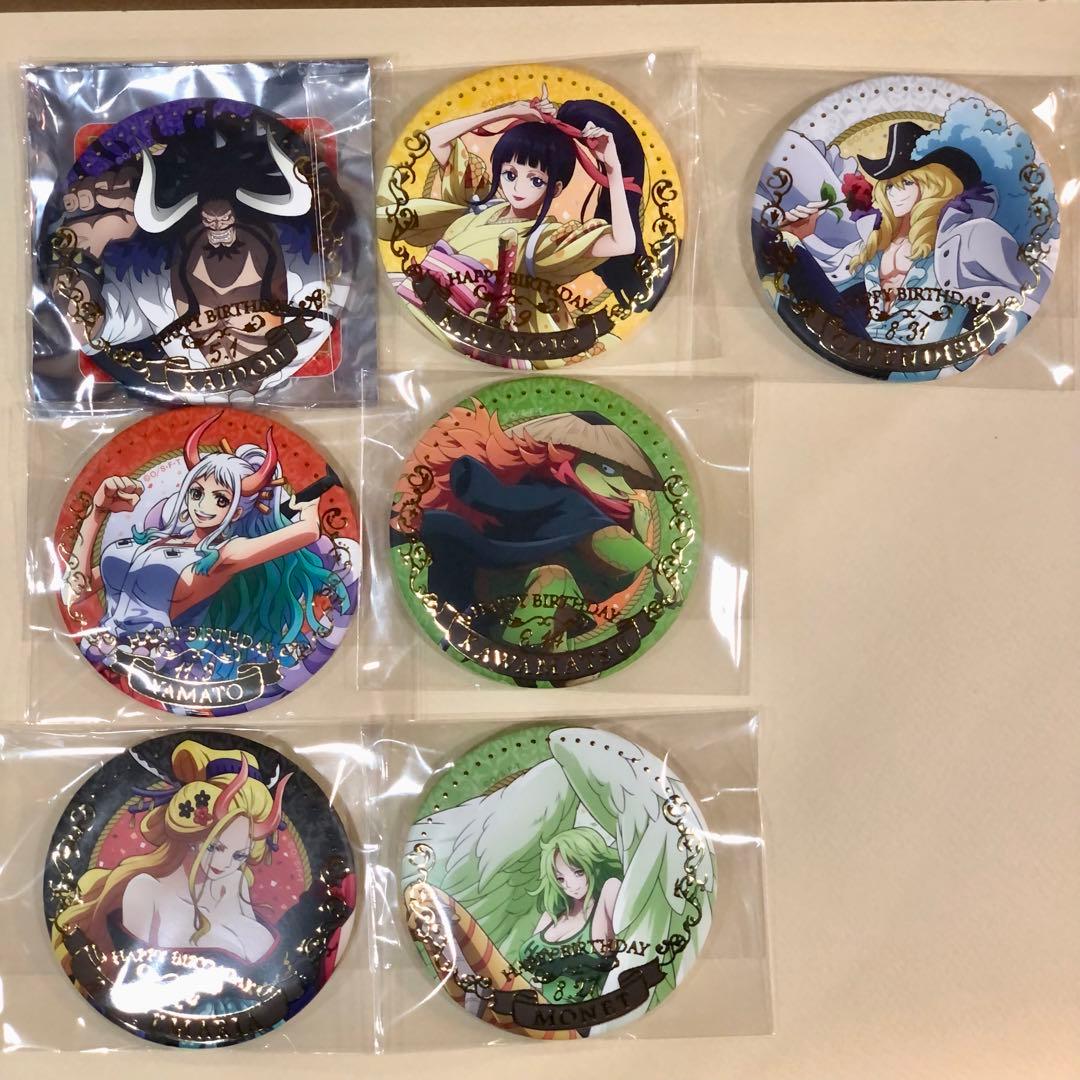 ワンピース バースデイ缶バッジ　40点セット　まとめ売り