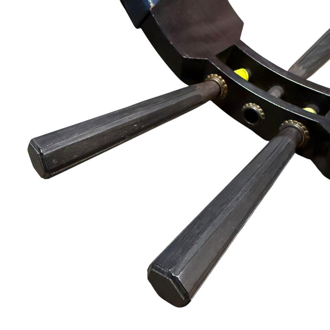 【銘あり一点物】三味線 ケース付き 皮破れあり