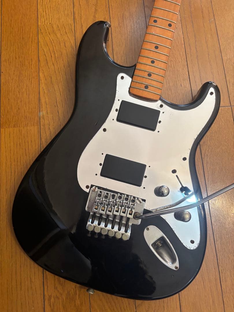 YAMAHAST500のネックに フェルナンデスなボディのカスタムストラトタイプ