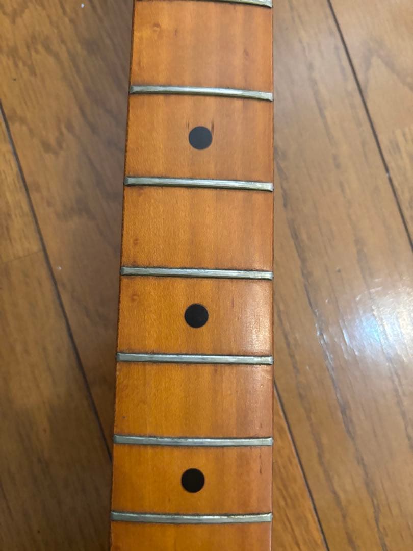 YAMAHAST500のネックに フェルナンデスなボディのカスタムストラトタイプ