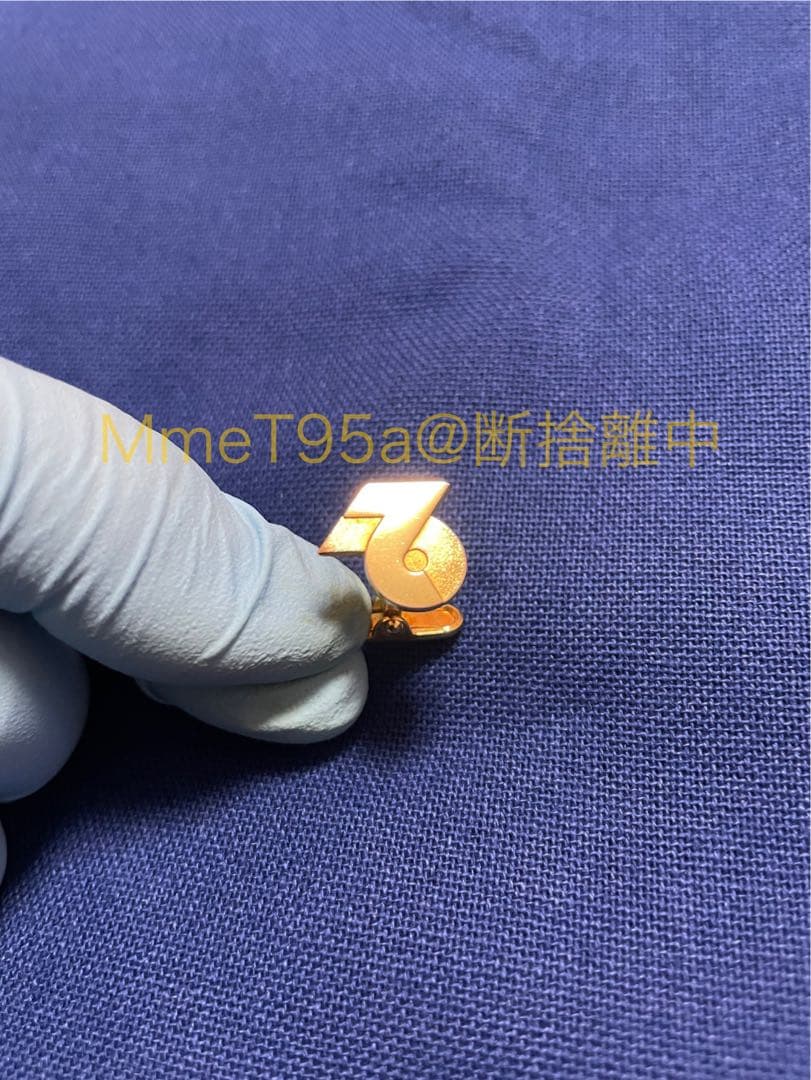 【希少】国鉄労働組合解散記念カフスボタン、ネクタイピンセット